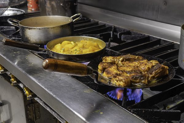 India Garden kitchen